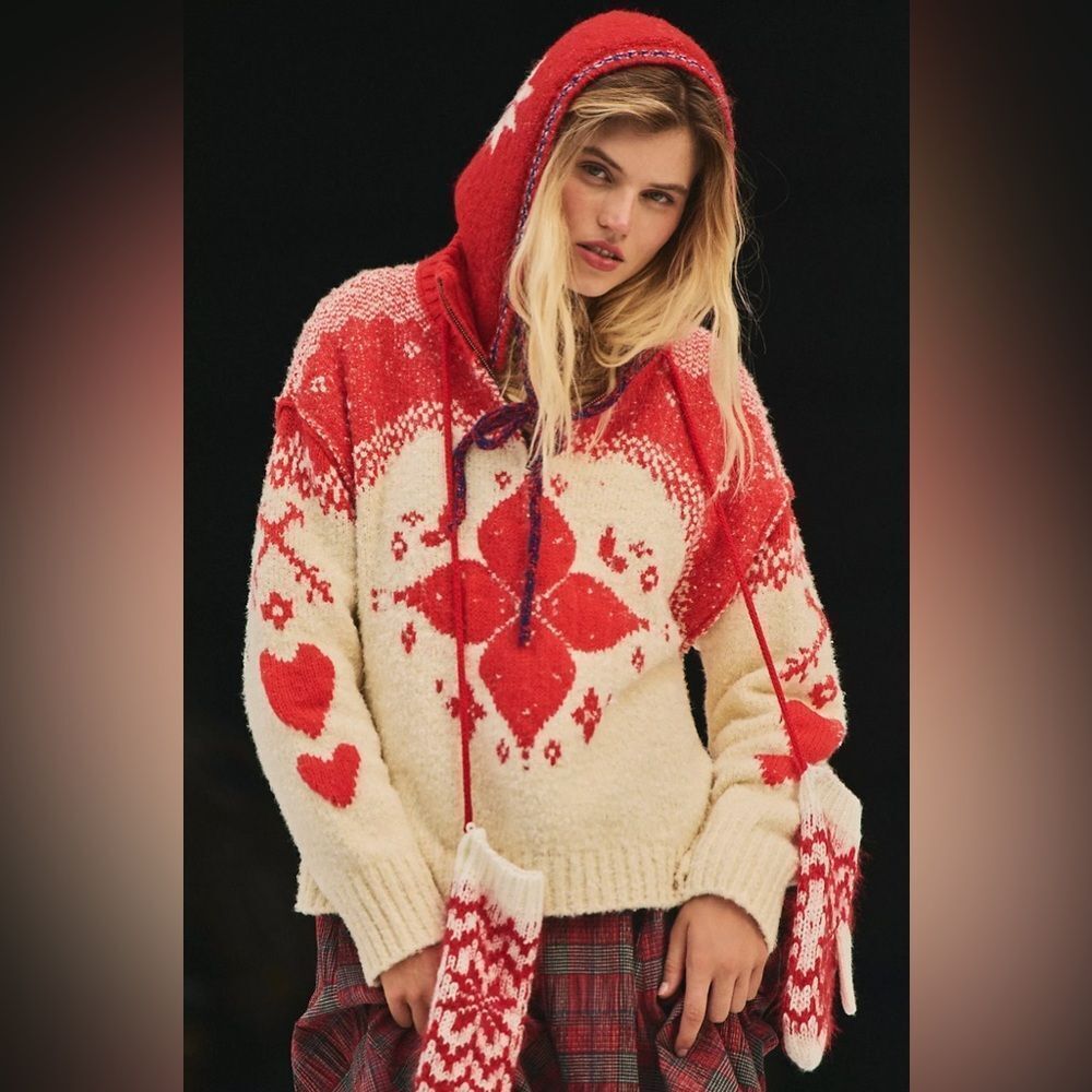 New Free People Mythical Knit Sweater Size S